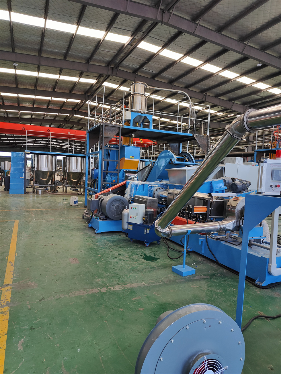 鋁塑板阻燃母料造粒機(jī)_實力廠家_